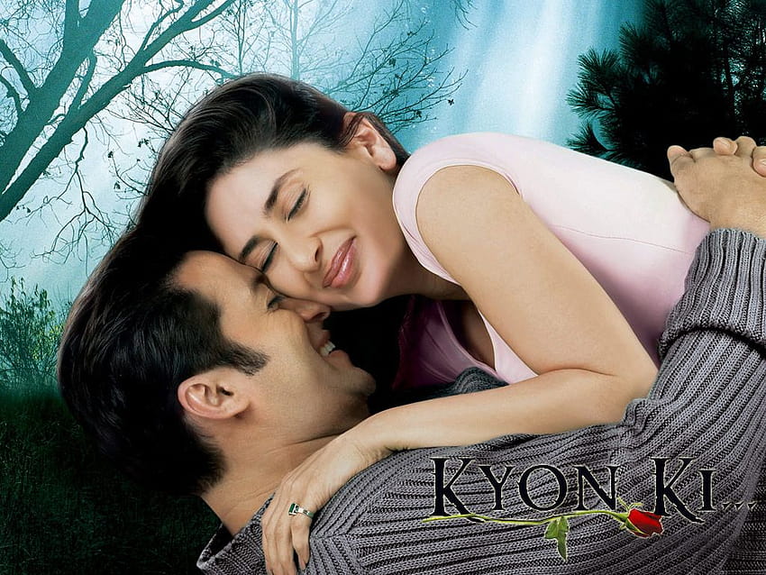 Dialog Film Kyon Ki, kareena kapoor khan dan salman khan Wallpaper HD