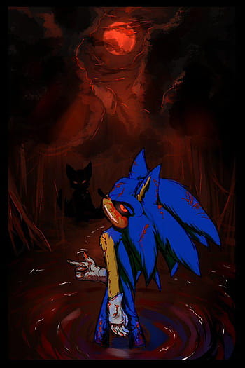 Dark SonicEXE by KuroiSpeedster55 [787x1015] for your , Mobile