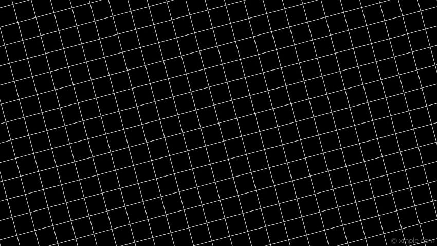 6 블랙 그리드, 미적 흑백 HD 월페이퍼