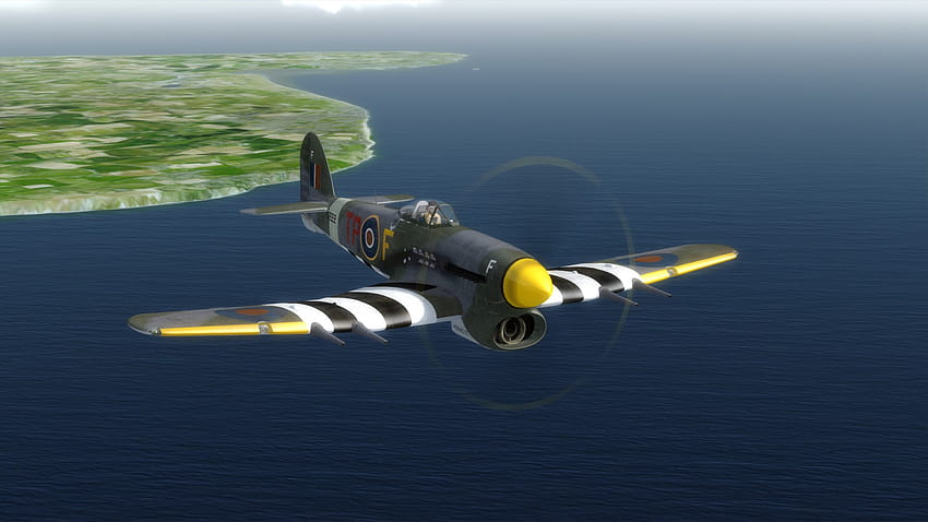 Hawker Typhoon Mk 1B fondo de pantalla