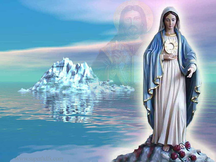 Virgin Mary, mary matha HD wallpaper