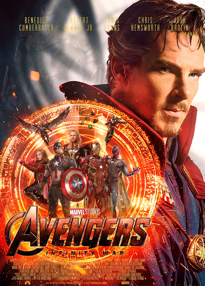 Avengers Infinity War Movie Pics, dokter perang tak terbatas yang aneh wallpaper ponsel HD