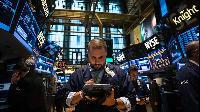Die Aktien bewegen sich höher, wenn die Gewinne des 2. Quartals beginnen, nyse HD-Hintergrundbild