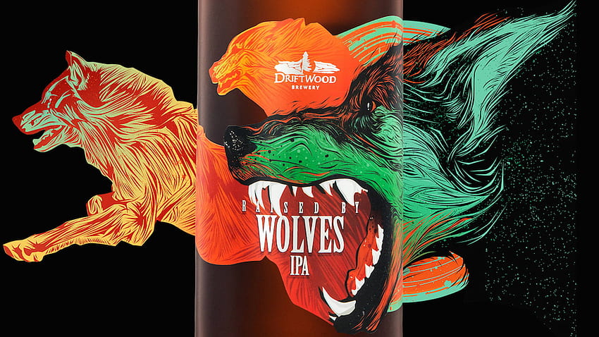 Raised By Wolves IPA HD wallpaper