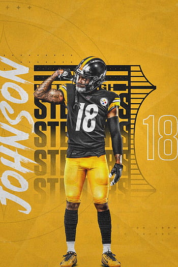 Download Diontae Johnson Pittsburgh Steelers Footballer Wallpaper   Wallpaperscom