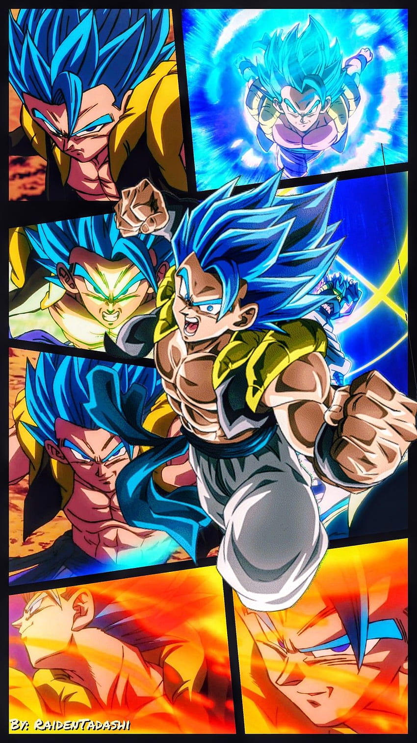 Gogeta Blue Made By Me in 2020 HD phone wallpaper