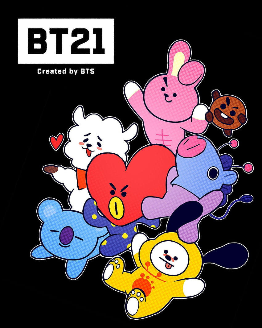 Bts Chibi Bts Cartoon Hd Phone Wallpaper Pxfuel