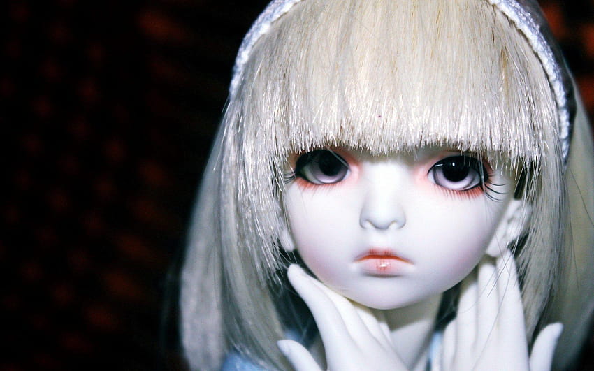 Cute Doll, creepy doll HD wallpaper