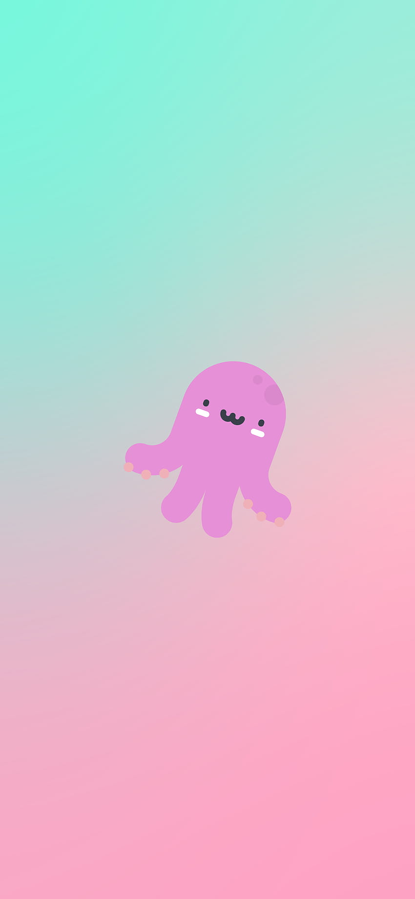 Kawaii phone, cute octopus HD phone wallpaper