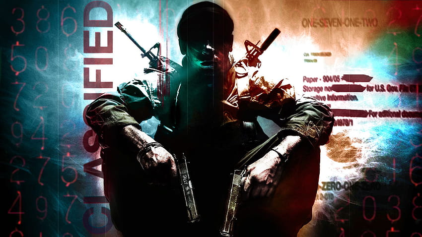 Call of Duty Black Ops, Kabeljau bo1 HD-Hintergrundbild