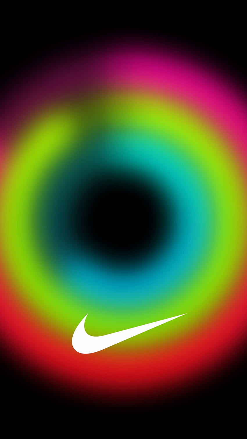 Nike Apple Activity Rings HD phone wallpaper
