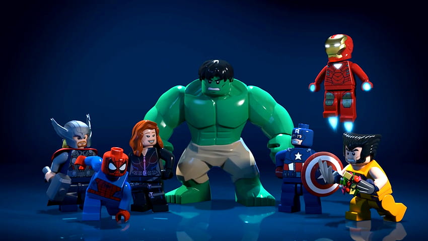 5436063 / 1920x1080 lego marvel super heroes, lego hulk HD wallpaper