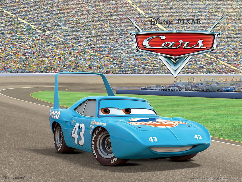 King The Race Car From Pixar's Cars Movie Backgrounds, レース トラック ムービー 高画質の壁紙