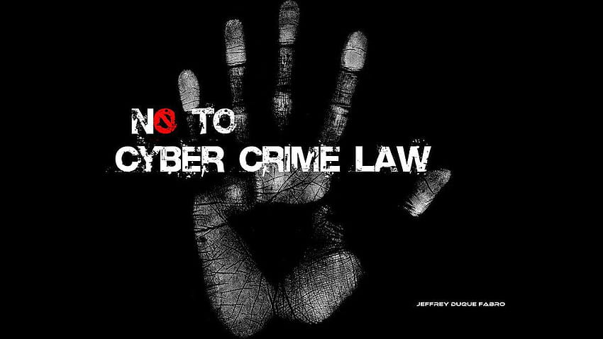 NO TO CYBER CRIME LAW by fabjef, cyber law HD wallpaper
