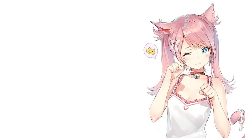 white-skinned girl anime type with pink hair at night with headp... -  Arthub.ai