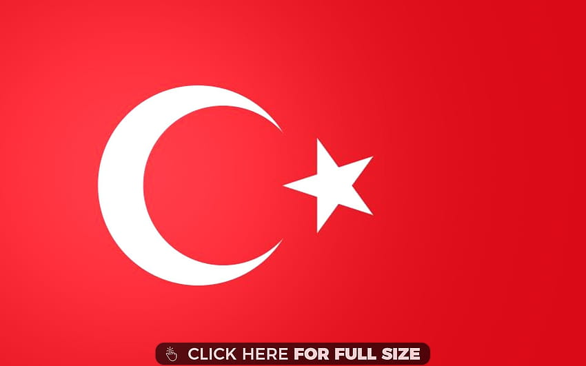 Drapeau Turquie Fond d'écran HD