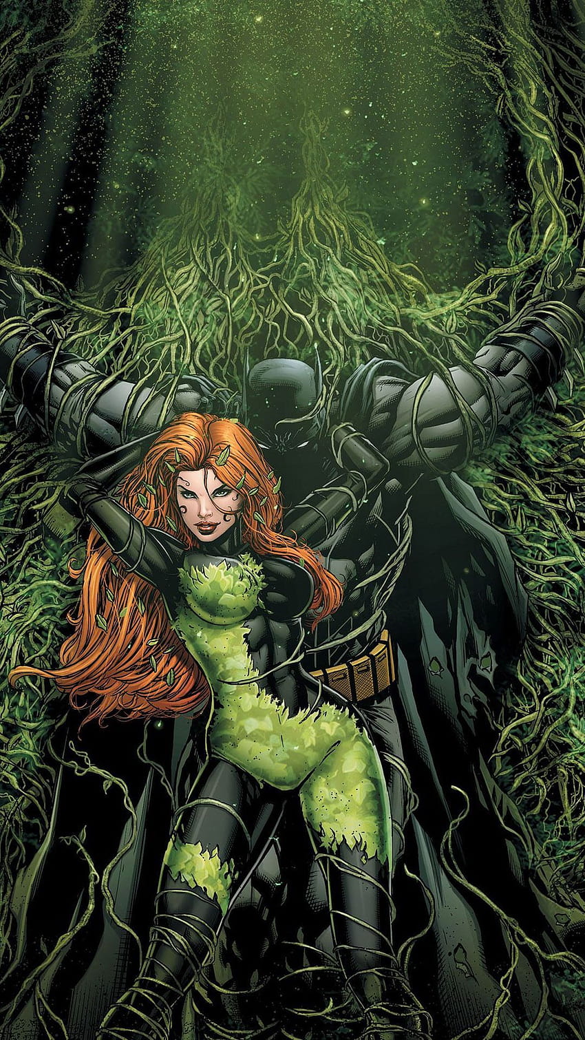 Best 6 Poison Ivy on Hip, harley quinn and poison ivy HD phone wallpaper