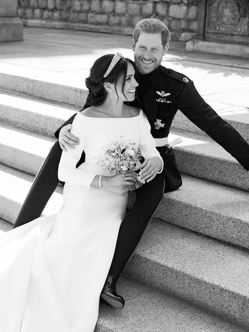 Książę Harry i Meghan Markle ogłaszają oficjalny ślub księżnej Meghan z Sussex Tapeta na telefon HD
