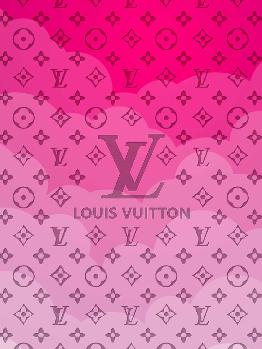 Rose Gold Pink Louis Vuitton HD phone wallpaper