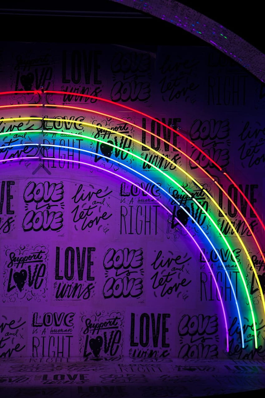 Rainbow : [50 HQ], led room HD phone wallpaper