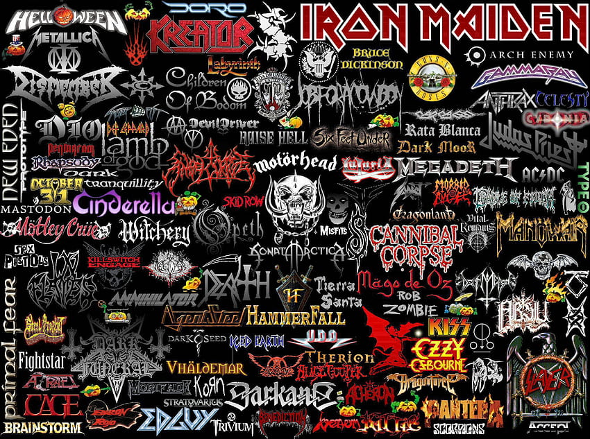 Heavy-Metal-Bands HD-Hintergrundbild