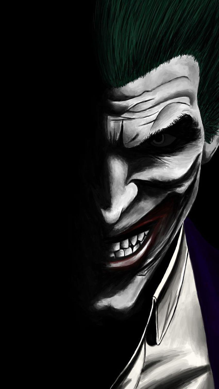 wondrous Joker dark dc comics villain artwork 7201280, joker 2020 HD phone wallpaper