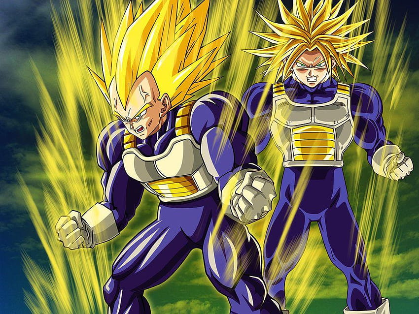 SSJ Kid Gohan vs SSJ Goku, ASSJ Vegeta, SSJ Trunks & Piccolo, vegeta ssj3 HD wallpaper