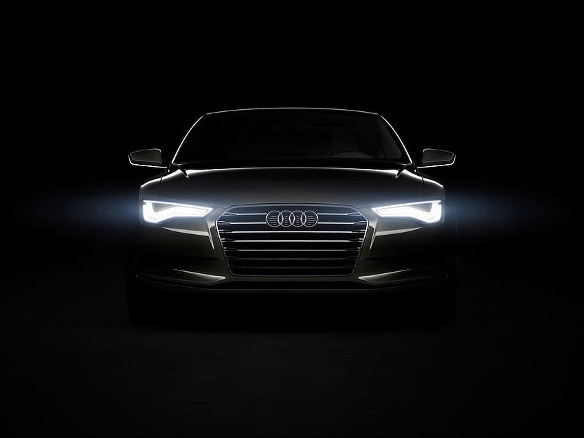 Luces negras Audi concept cars Coches alemanes fondo de pantalla