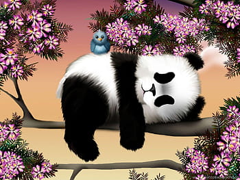 Ai có thể cưỡng lại sự đáng yêu của chú gấu Panda đang nằm êm đềm ngủ? Hãy xem ảnh này và tận hưởng niềm vui mãn nhãn khi được chiêm ngưỡng hình ảnh của loài động vật đáng yêu này.