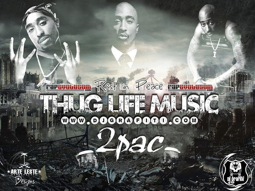 tupac thug life poster