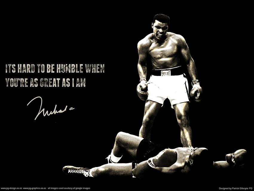 Muhammad Ali Quotes. QuotesGram, boxing motivation HD wallpaper