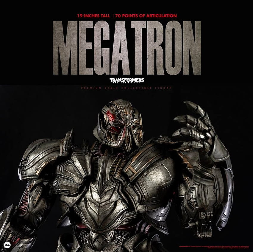 di 3A Transformers: The Last Knight Megatron Action Figure, trasformatore film megatron Sfondo HD