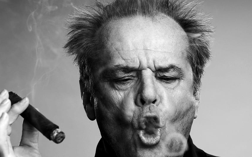 Jack-Nicholson-Zigarre HD-Hintergrundbild