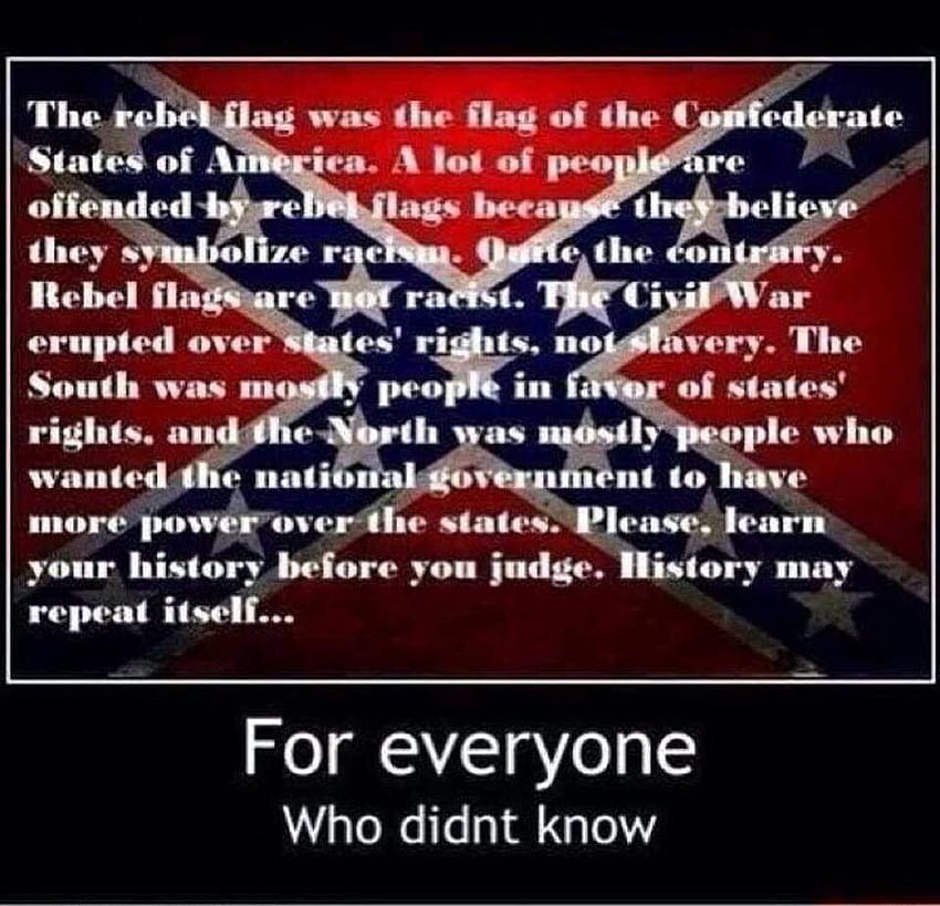 南軍の旗は人種差別主義者ではありません! 南軍は連邦政府、 高画質の壁紙