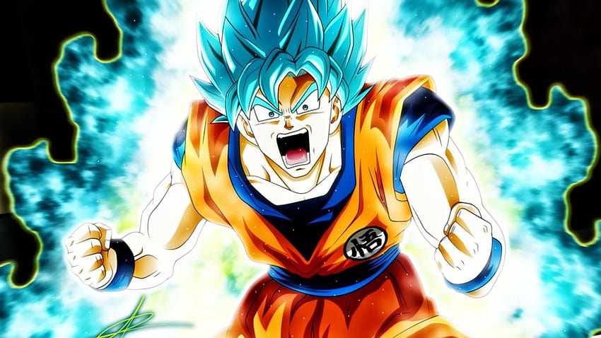Super Saiyan Blue Rage Son Goku (4K)