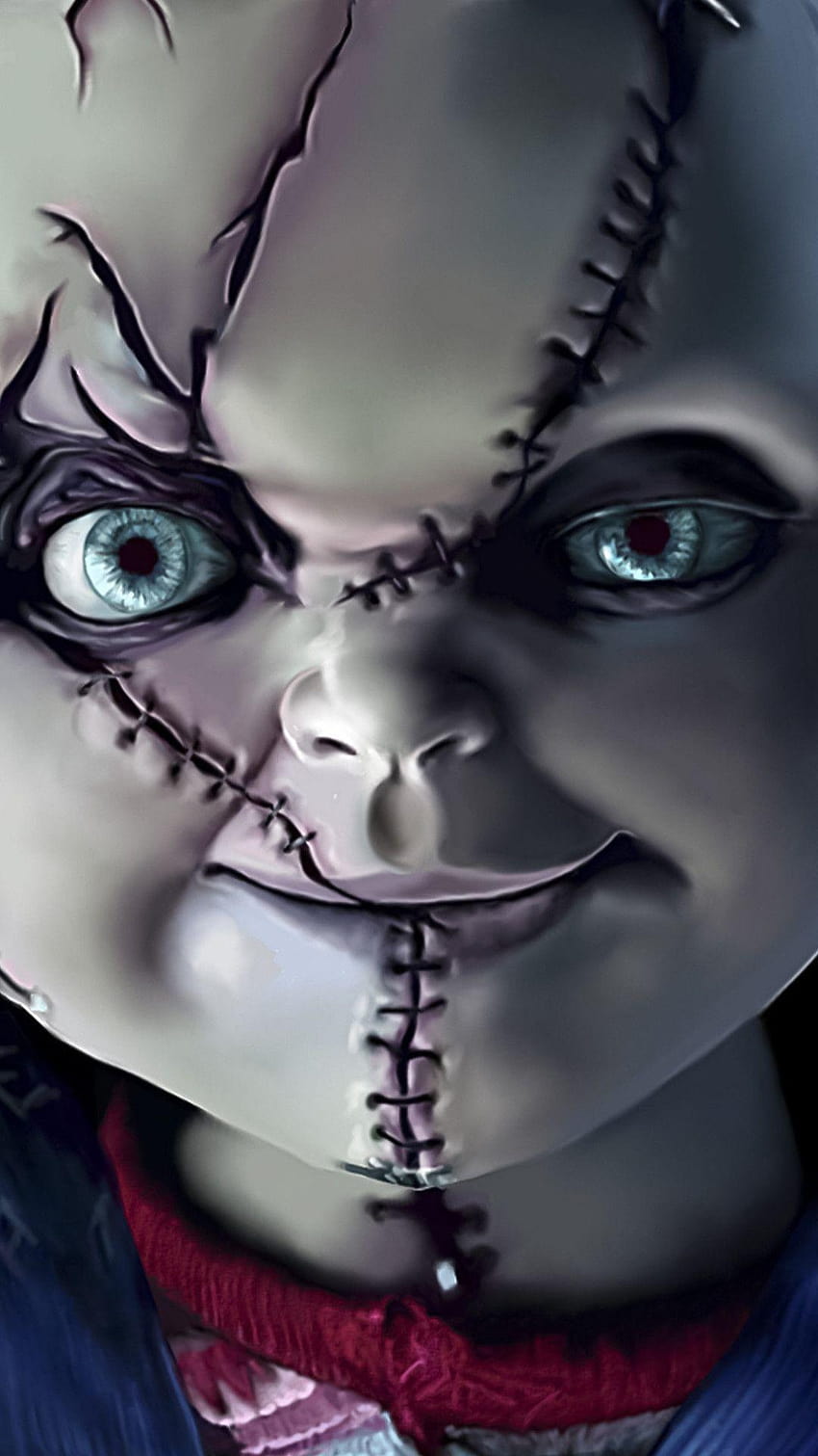 7 Lalka Chucky, lalka z horroru Tapeta na telefon HD
