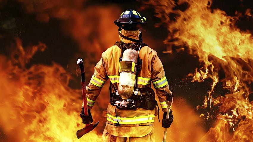 Petugas pemadam kebakaran, pemadam kebakaran Wallpaper HD