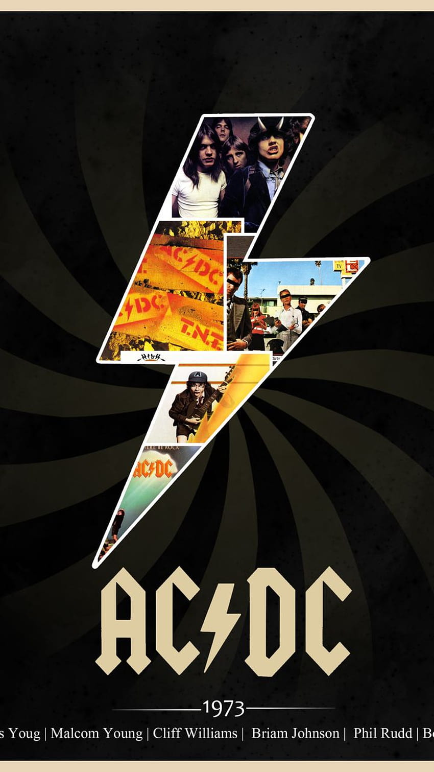 1973, Album Covers, Rock, Acdc, Classic, android cover album HD phone wallpaper
