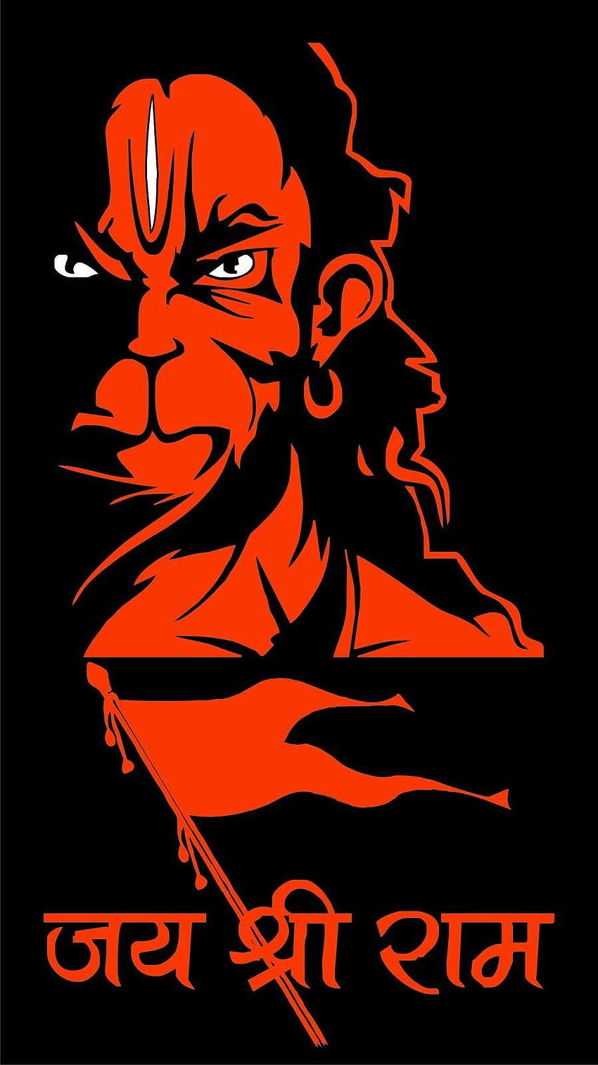 Jai Hanuman Mobile pour votre Android, art mobile hanuman Fond d'écran de téléphone HD