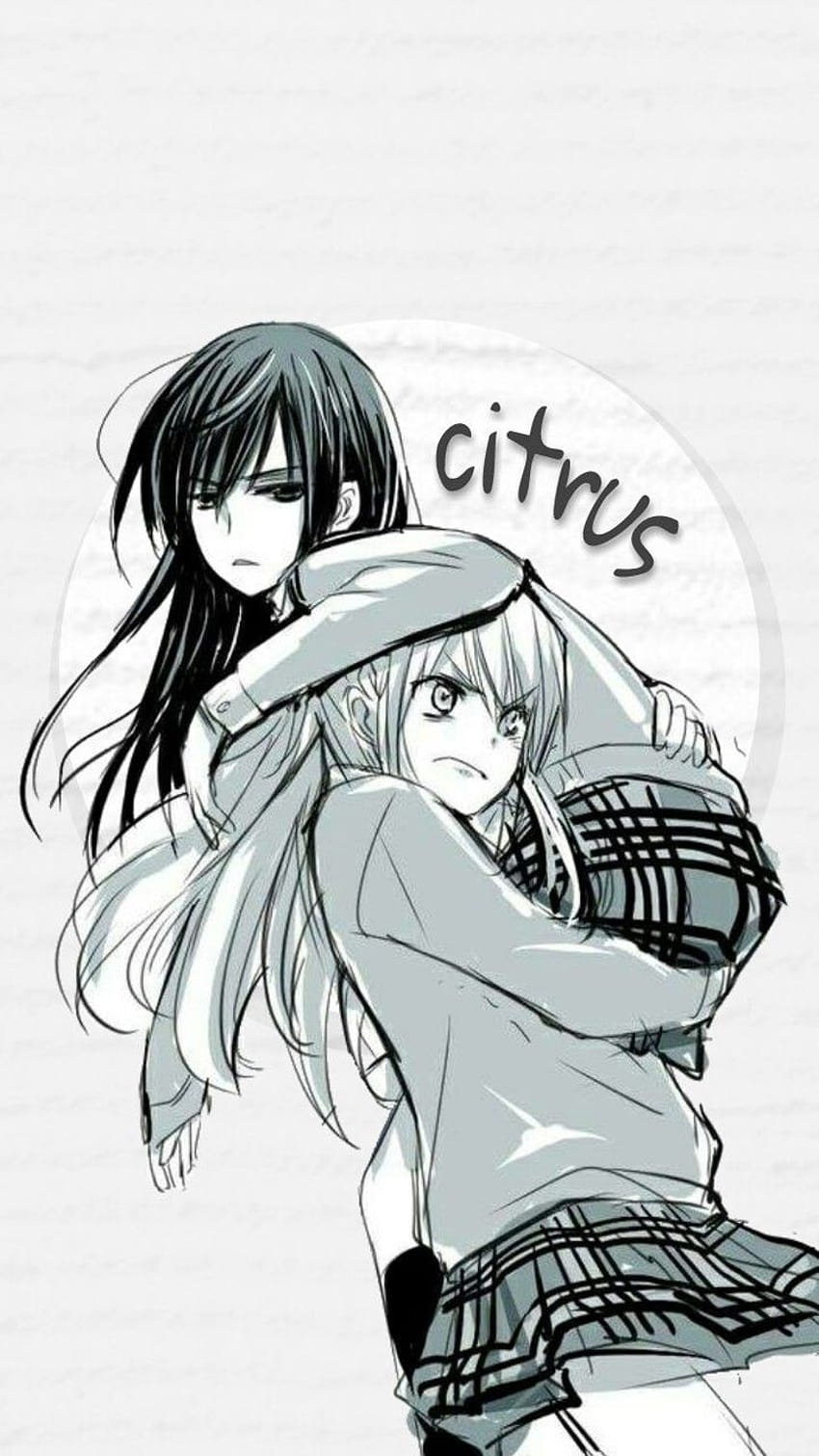 Download Sweet Girl Couple Citrus Anime Wallpaper  Wallpaperscom