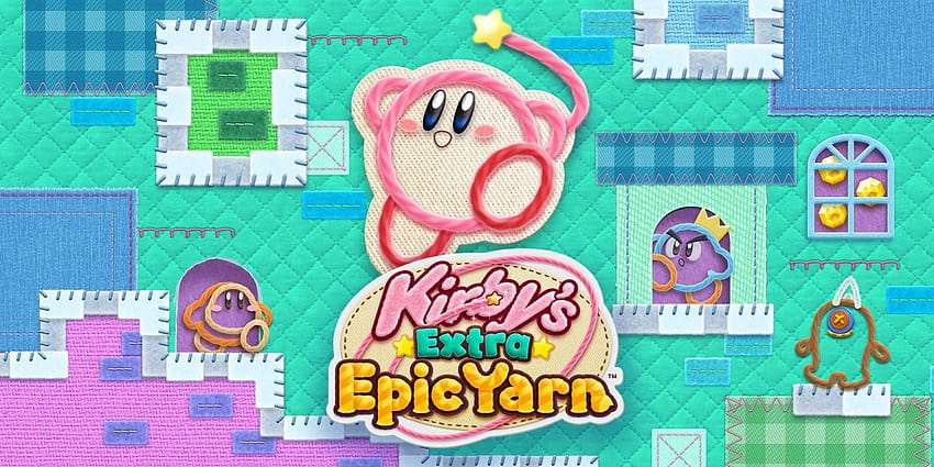 Kirbys extra episches Garn HD-Hintergrundbild