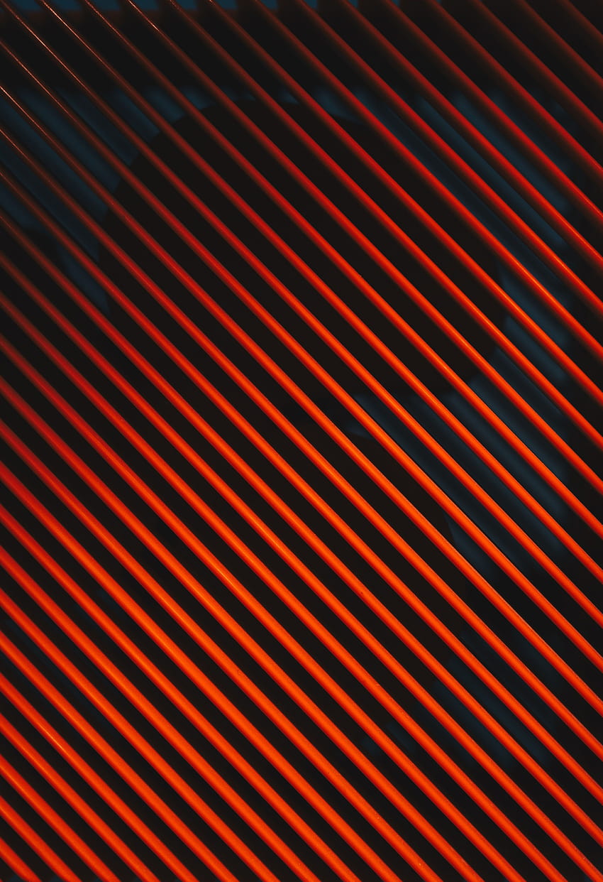: Red Diagonal Stripes, garis diagonal seni abstrak wallpaper ponsel HD