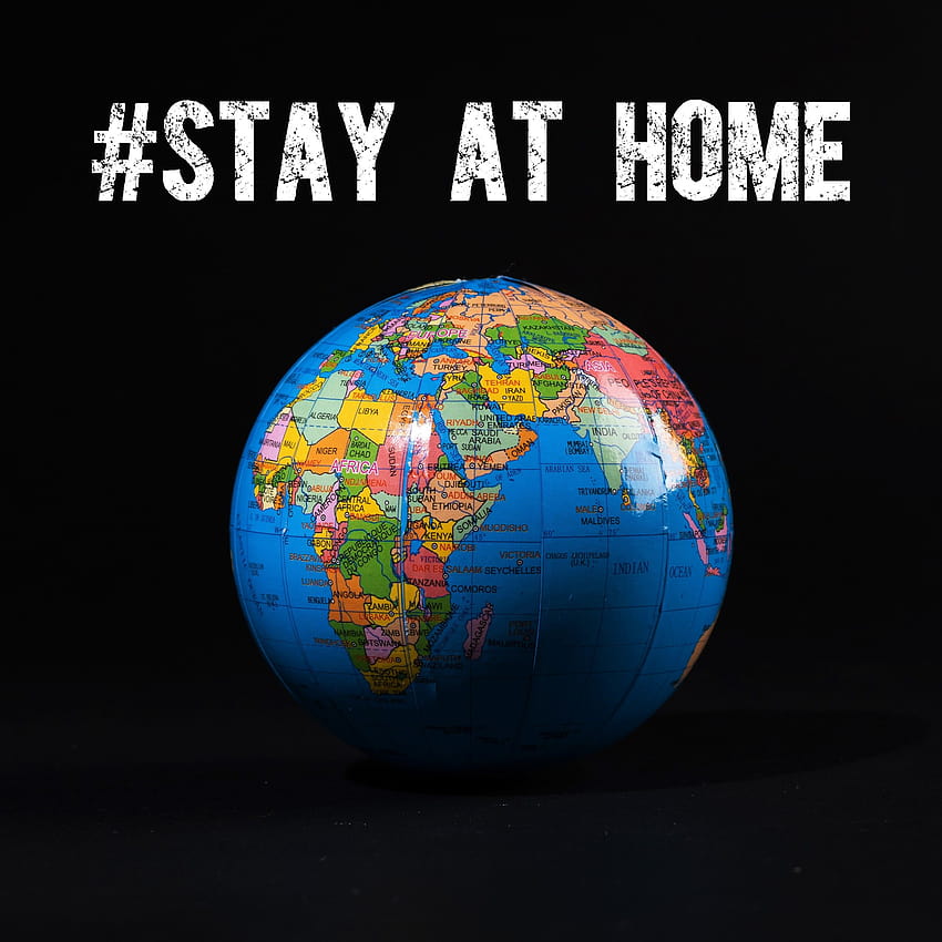 Stay Home , Stop COVID HD phone wallpaper