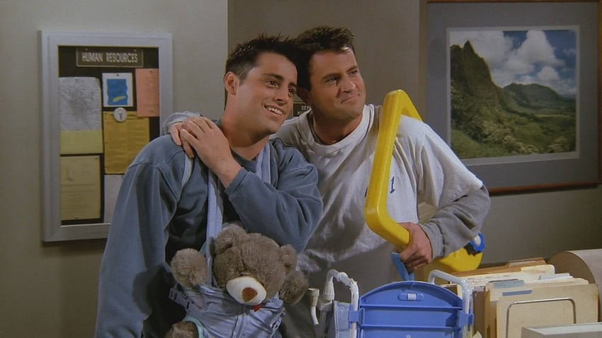 Lo mejor de los momentos de Joey y Chandler en Friends fondo de pantalla