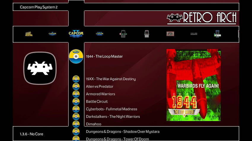 RetroArch Royal Retro Dynamic theme papel de parede HD