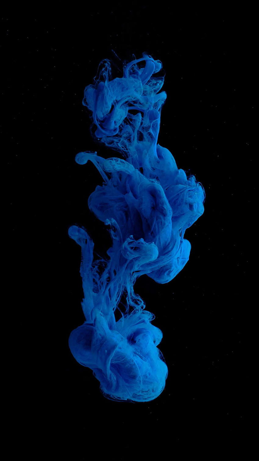 Hitam Dan Biru, hitam biru amoled wallpaper ponsel HD