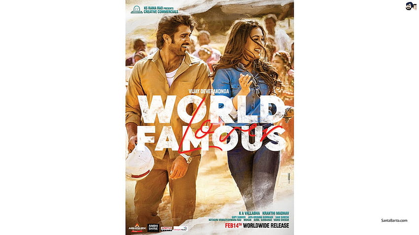 Vijay Deverakonda`s Telugu romantic anthology film ` World, world famous lover HD wallpaper