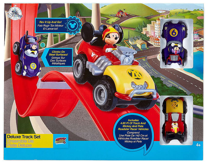 Disney Mickey & Roadster Racers Deluxe Track Set HD wallpaper