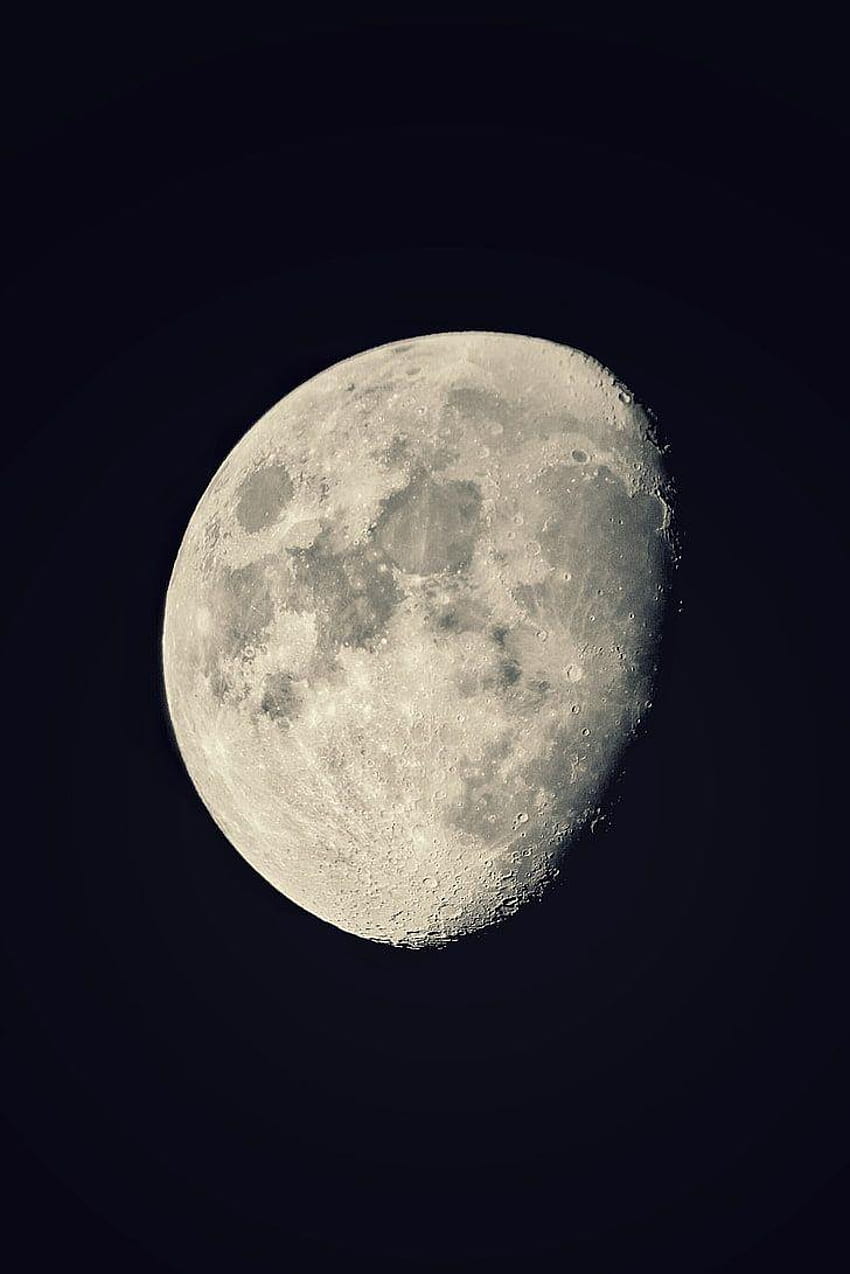 : Луна, космос, астрономия, нощ, небе, планетарна луна, минимални фази на луната в Minecraft HD тапет за телефон