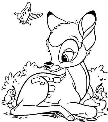 disney cartoon characters coloring pages